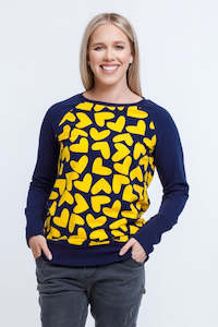 Homewares: YELLOW CREW SWEATER