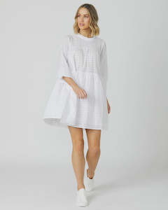 Homewares: WHITE WHITNEY DRESS