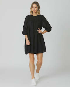 Homewares: BLACK WHITNEY DRESS