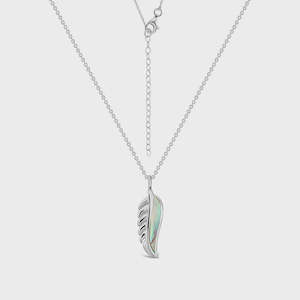 Homewares: STERLING SILVER FERN NECKLACE