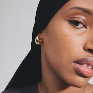 Homewares: GOLD INTENT EARRINGS