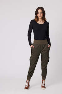 ALLEGRA CARGO PANT OLIVE