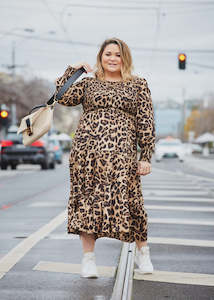 LEOPARD PHOENIX DRESS