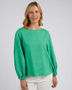 GREEN ROSA TOP