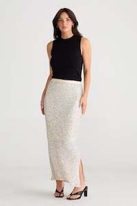 CHAMPAGNE DAZZLE SKIRT