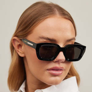 BLACK POSITANO SUNGLASSES