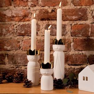 King Candle Holders