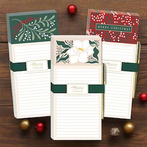 Homewares: CHRISTMAS FRIDGE NOTEPAD