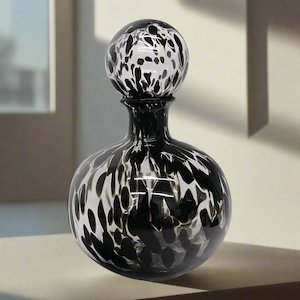 Speckle Glass Decanter