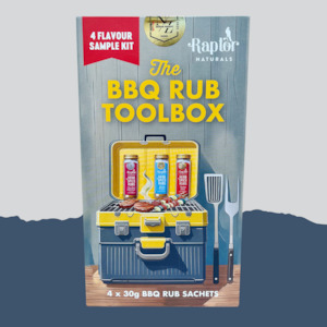 BBQ Rub Toolbox - 4 Flavour Sample Kit