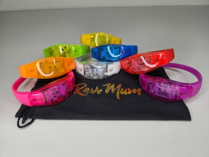 LED Sound Activated Wrist Band RaveMum