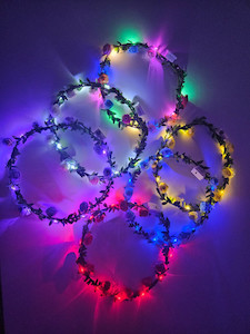 Clothing accessory: NEW LED Flower Crown RaveMum