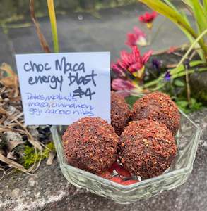 Candy & Chocolate: Choc Maca Energy Blast Balls