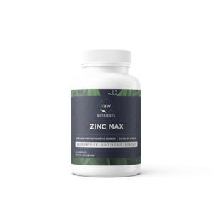 Raw Nutrients Zinc Max