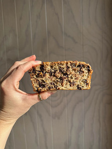 Fitness centre: Chocolate Chip Banana Bread - 1 loaf (8 slices) The Razor's Edge