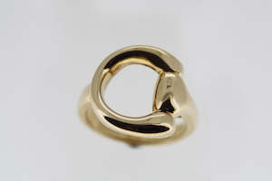 1/2 Bit Ring - 9ct Gold