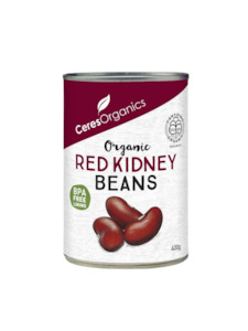 Organic Canned Red Kidney Beans