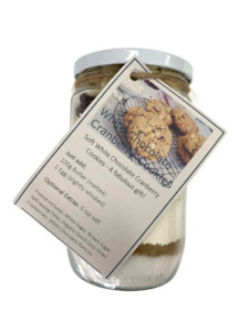 White Chocolate Cranberry Cookie Mix - Jar/ Bag