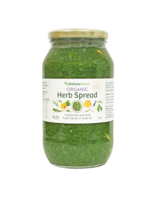 Waiheke Herbs Organic Herb Spread - 650g Family Sized Jar