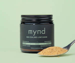 Beverages: Mynd NZ Lion's Mane Powder