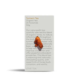 Beverages: Love Tea - Turmeric Tea