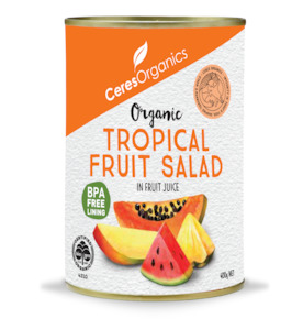 Organic Canned Tropical Fruit Salad