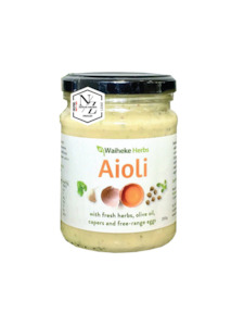 Sustainable Pantry Fridge: Waiheke Herbs Aioli - 200g