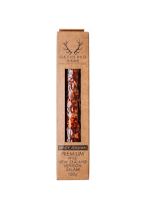 Sustainable Pantry Fridge: Dry Aged Wild NZ Venison Salami