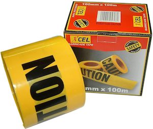 MARKER TAPE CAUTION 100mmx100m