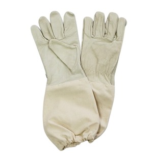 Gloves Beekeeper Leather/ Cotton Arm Large