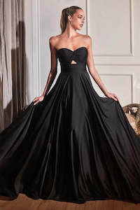 Womenswear: Ladivine Black Strapless Evening Gown