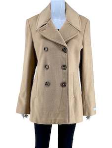 Womenswear: Calvin Klein Wool Dress Coat