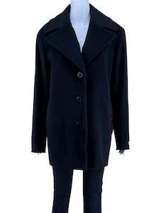 Calvin Klein Wool Dress Coat