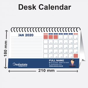 Desktop Calendar – 12 Months