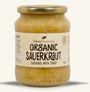 New: Organic Sauerkraut