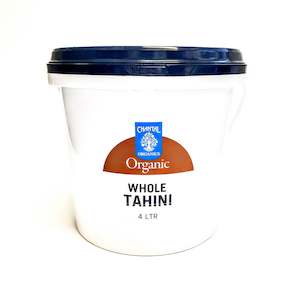 Whole Tahini 4lt Pail - Chantal