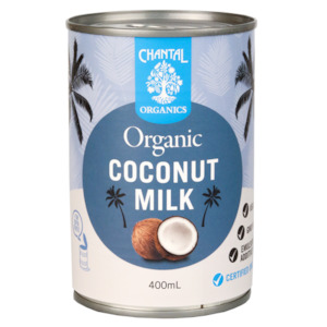 Paleo: Coconut Milk 400ml Organic - Chantal