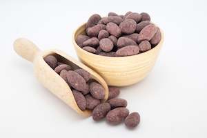 Raspberry & Dark Chocolate Almonds