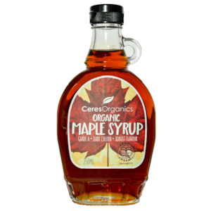 Oil Vinegar Syrup: Ceres Organic Maple Syrup 250ml