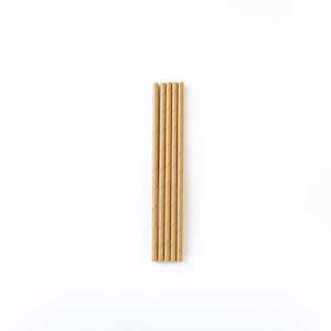 Kraft Paper Straws - Jumbo