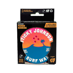 Accessories: REFILLABLE AIR FRESHENERS - MANGO SUNRISE