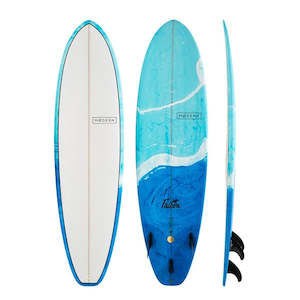 MODERN FALCON 6'4" BLUE SWIRL TINT P.U. FCS II