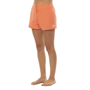 SISSTREVOLUTION RIDE THE WAVES 2" BOARDSHORT - VIBRANT CORAL