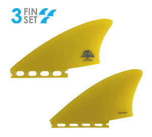 TRUE AMES MACKIE MINI KEEL THRUSTER FG FUTURES - YELLOW