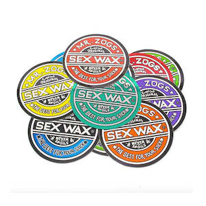 SEXWAX CIRCULAR STICKER 3"