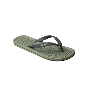 Reef Mens G-land Jandal/sandal - Olive/black