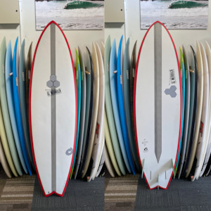 TORQ CHANNEL ISLANDS POD MOD 6'6" X-LITE FUTURES 47.6L