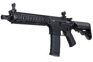 CYMA Platinum Daniel Defense Licensed MK18 w/ EMG Platinum Gearbox – AEG, Black 9.5″