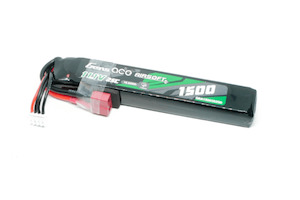 Hobby equipment and supply: Gens Ace 1500mah 11.1v 25C LiPo Battery (T-Plug)