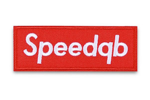 SpeedQB Red Box Logo Patch